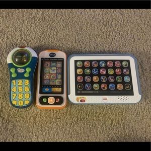 Baby tablet, phone and remote control